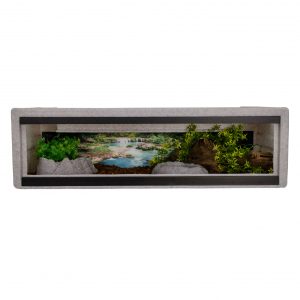 Vision Cage Model 400 - Classic Gray - Landscaped
