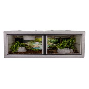 Vision Cage Model 432 - Classic Gray - Landscaped