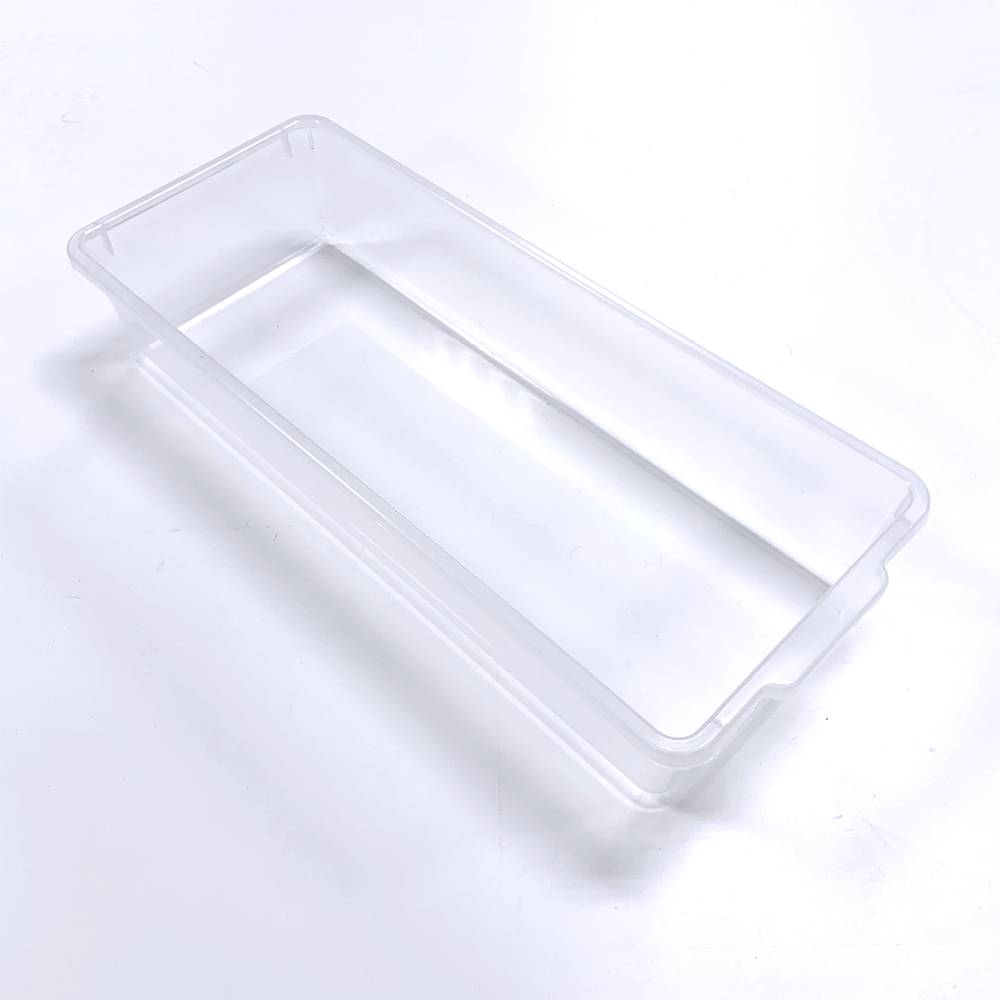 Clear Plastic Rectangular Platter 18in