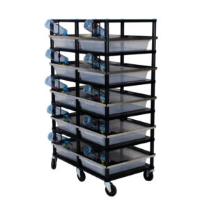 Vision Products 5 level rodent breeding rack for V-35S tubs
