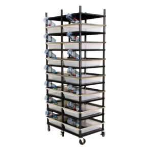 Vision Products 7 level rodent breeding rack for V-35S tubs