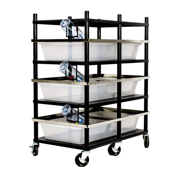 Vision Products 3 level rodent breeding rack for V-70 tubs