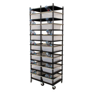 Vision Products 7 level rodent breeding rack for V-35 tubs