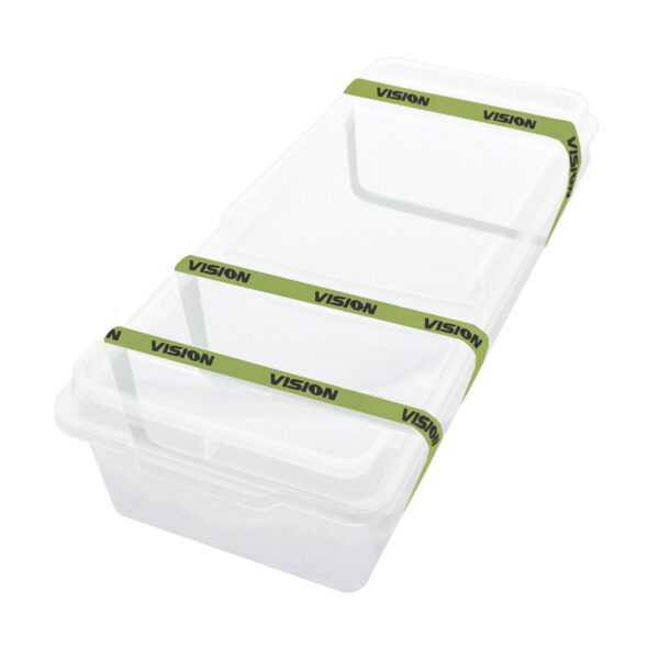 Vision Products V18 Reptile Lid Closed With Rubber Bands (tub sold separately)