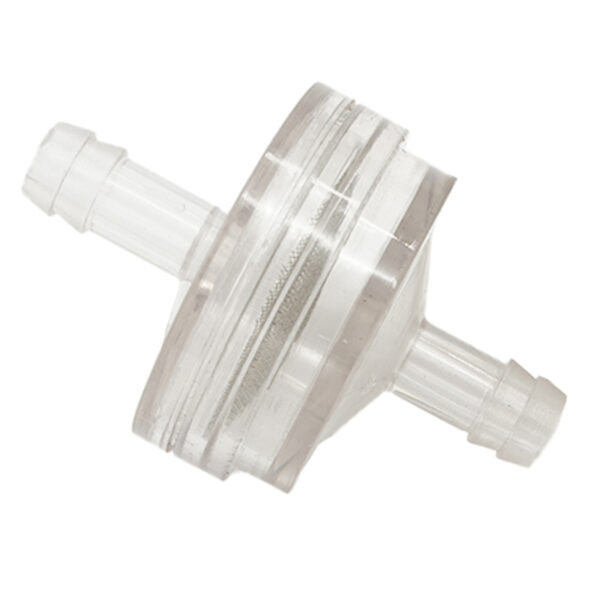 Barbed Inline Filter for 3/16" Flexible Tubing