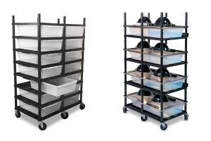 classic reptile breeding versa-rack and slotted stainless steel reptile versa-rack