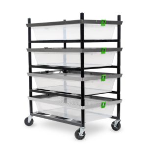 Rodent Versa Rack Side Access V-70 2 Sections Angle View