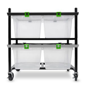 Vision Rodent Versa Rack Double Wide V-35-2X 2 Sections Front View
