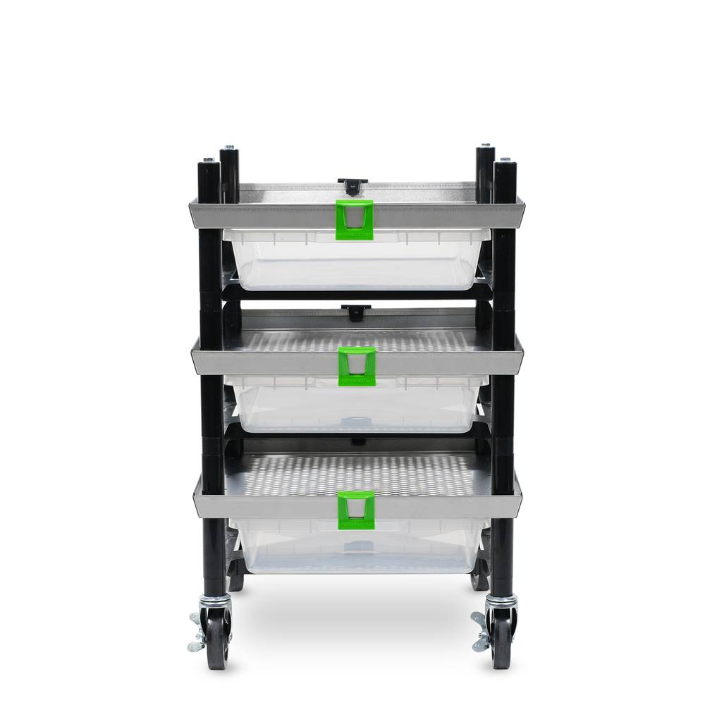 Vision Rodent Versa Rack Single Wide V-35-S 1 Sections Front View