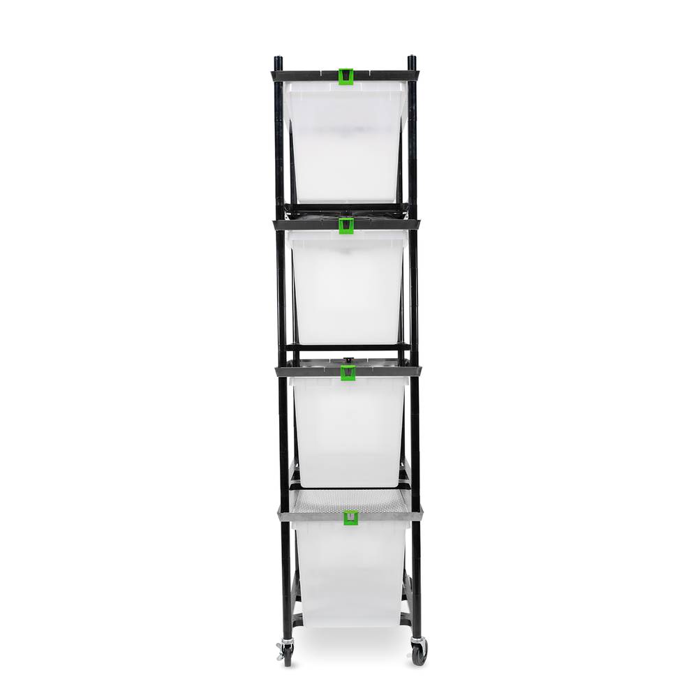 Rodent Versa Rack Side Access V-70-3X 4 Sections Front View