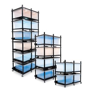 Vision Slotted Stainless Steel Reptile Versa-Rack - Low Profile Lighting for V-35-2X and V-70-2X Tubs