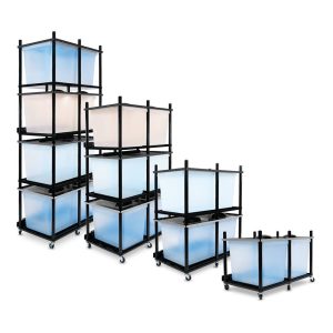 Vision Slotted Stainless Steel Reptile Versa-Rack - Low Profile Lighting for V-35-3X and V-70-3X Tubs